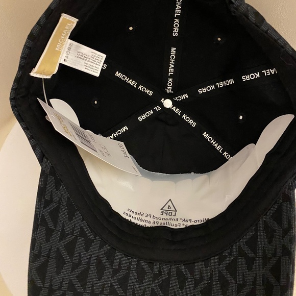 Michael Kors Ballcap Women's OS - Black NWT - Picture 5 of 7